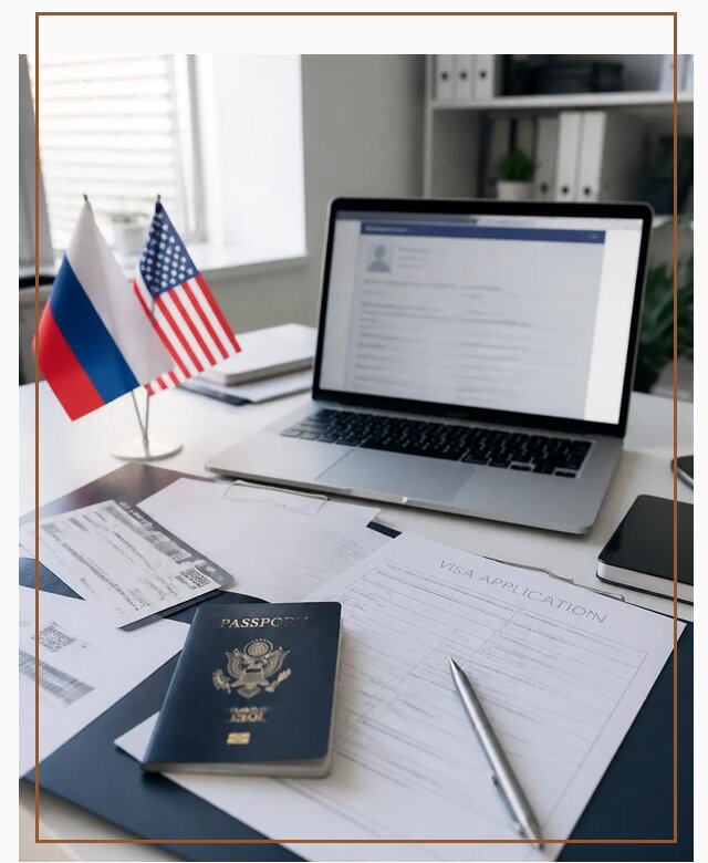 Оформление визы в США для туристов и бизнеса в Кондопоге