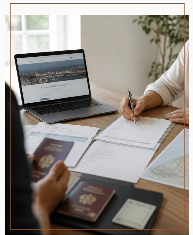 Оформление Digital Nomad и ВНЖ Португалии в Кондопоге