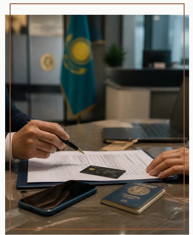 Открытие счета и банковской карты в Казахстане в Кондопоге